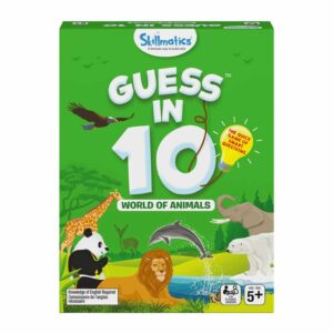 Skillmatics Guess in 10 Educational Board Game, for Families and Kids Ages 5 and up, Animals